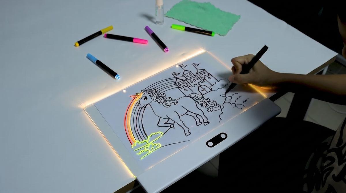 Draw and trace on the Meshkat board